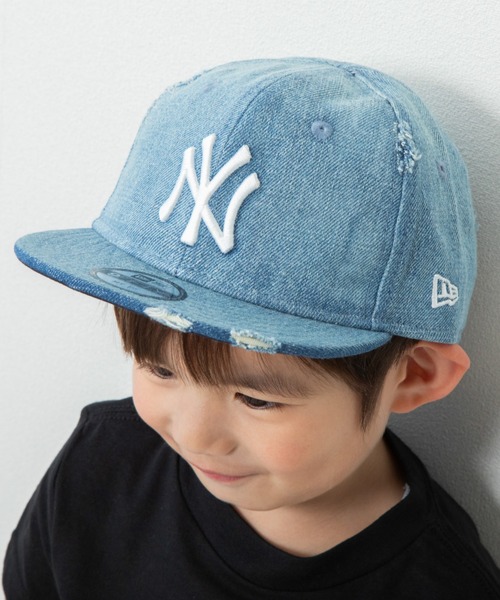 NEW ERA（ニューエラ）の「New Era キャップ MY 1st 9FIFTY 帽子 48-50cm（キャップ・キッズ・ブルー/ブラック/ネイビー/ブラック系/ネイビー系/ライトブルー/ベージュ・48-50cm）」の4枚目の写真