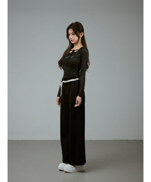 Glam Frill Bijou Set Up（セットアップ）｜andwang（アンドワン）の