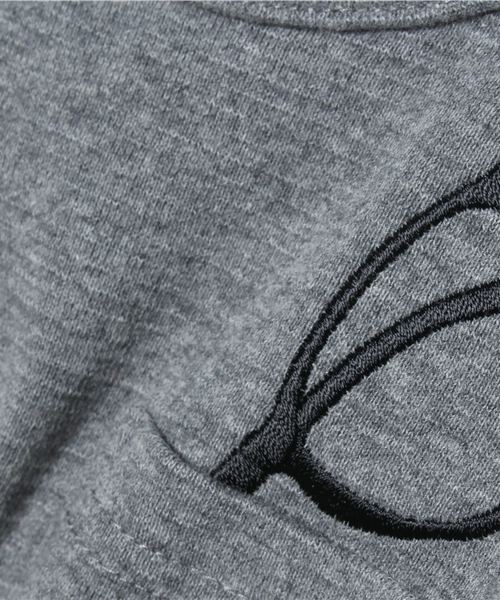 CIAOPANIC TYPY（チャオパニックティピー）の「メガネ刺繍ポケットロングスリーブTee（Tシャツ/カットソー・キッズ・ネイビー/グレー/アイボリー/オリーブ・105/135/125/115/95）」の9枚目の写真