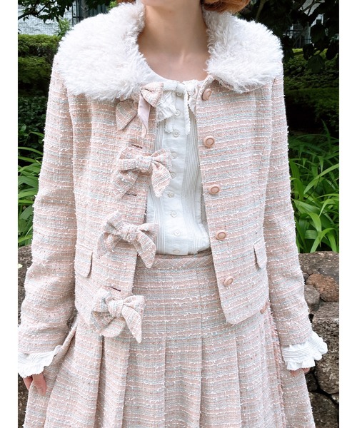 PINK HOUSE（ピンクハウス）の「フリルスプリングコート（その他