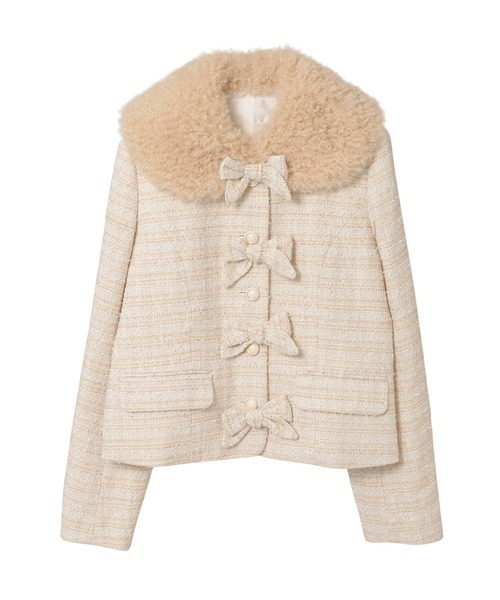 PINK HOUSE（ピンクハウス）の「ファンシーツイードジャケット（その他