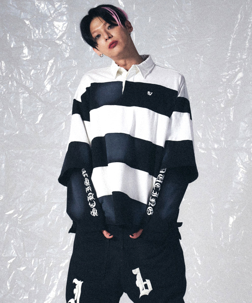 SCHISM INDUCING(スキズムインデューシング)の「FR RUGBY LONG SLEEVES BLACK(ポロシャツ・レディース・その他・MEDIUM/LARGE)」の16枚目の写真