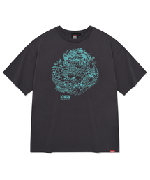 VISION STREET WEAR（ヴィジョンストリートウェア）の「VSW Dragon T-Shirts Onix Black（Tシャツ/カットソー）」
