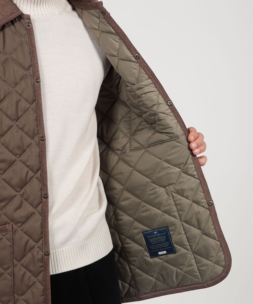 LAVENHAM（ラベンハム）の「【別注】LAVENHAM DENHAM ウールキルティングブルゾン V.B.CANONICO（ブルゾン・メンズ・キャメル・L/M/S）」の6枚目の写真
