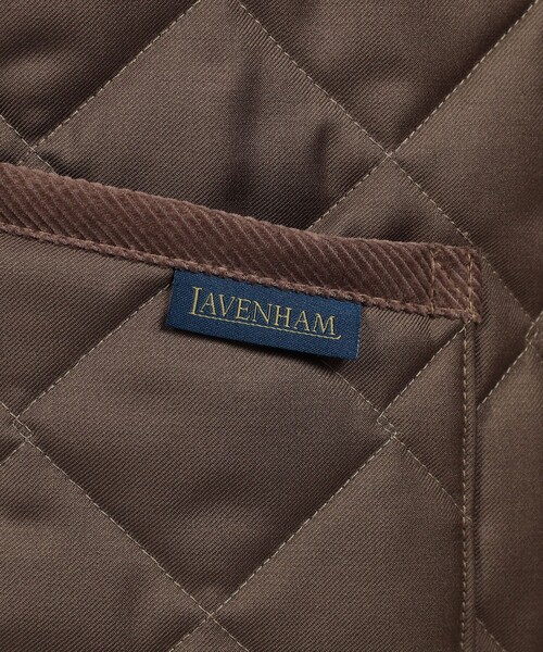 LAVENHAM（ラベンハム）の「【別注】LAVENHAM DENHAM ウールキルティングブルゾン V.B.CANONICO（ブルゾン・メンズ・キャメル・L/M/S）」の11枚目の写真