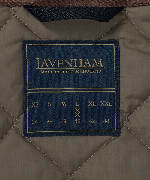 LAVENHAM（ラベンハム）の「【別注】LAVENHAM DENHAM ウールキルティングブルゾン V.B.CANONICO（ブルゾン・メンズ・キャメル・L/M/S）」の13枚目の写真