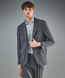 ABAHOUSE | 【セットアップ対応】WOOL×COTTON ムリネ ジャージー ジャケット / FLEX JACKET / 2WAYストレッチ(セットアップ)