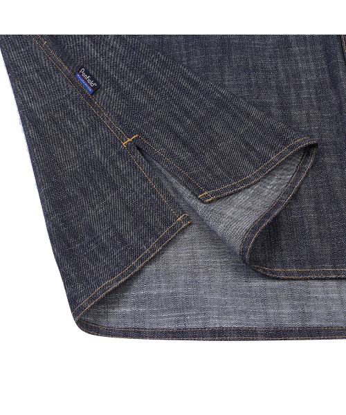 PENFIELD(ペンフィールド)の「WASHED DENIM HALF SHIRT INDIGO_FQ2WR80U(シャツ/ブラウス・メンズ・ダークブルー・LARGE/MEDIUM/X-LARGE/SMALL)」の7枚目の写真