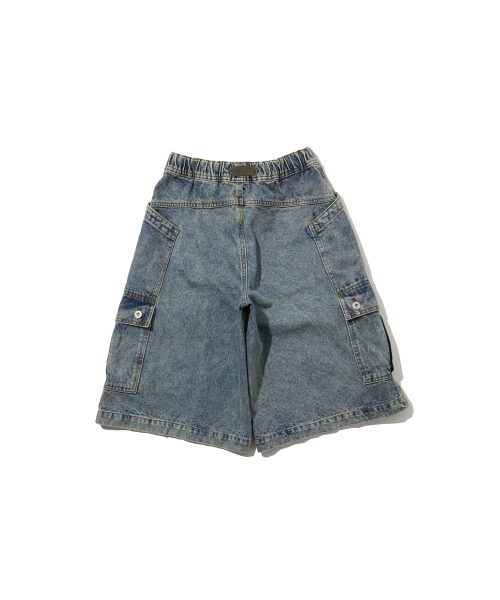 PENFIELD(ペンフィールド)の「ベルト付きガセットパーティグポケットバミューダパンツインディゴ_FR2WP02U(その他パンツ・メンズ・ダークブルー・SMALL/MEDIUM/LARGE/X-LARGE)」の3枚目の写真