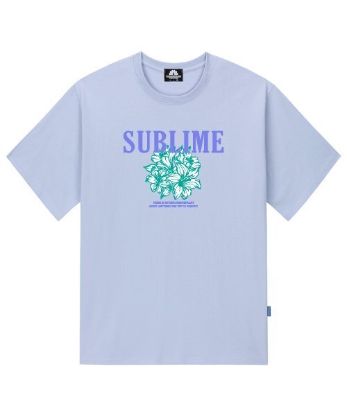 TRIPSHION(トリップション)の「サーリムフラワーグラフィックTシャツ - パープル(Tシャツ/カットソー・メンズ・その他・LARGE/MEDIUM/X-LARGE)」の1枚目の写真