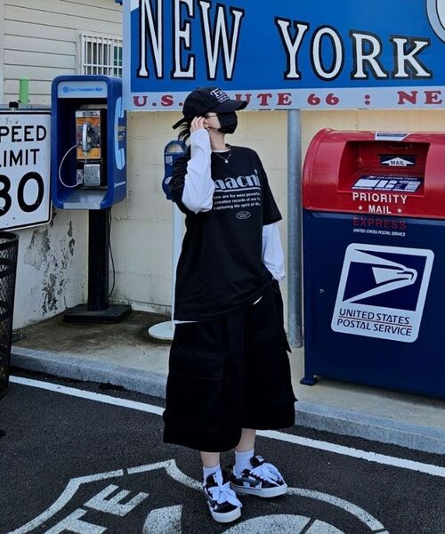 MACNI(マクニ)の「SPIRIT LOGO T-SHIRT_BLACK(Tシャツ/カットソー・レディース・その他・FREE)」の5枚目の写真