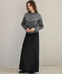 Monica long skirt (black)