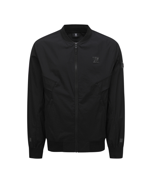 MEN SM BLACK FINISH JACKET_BK
