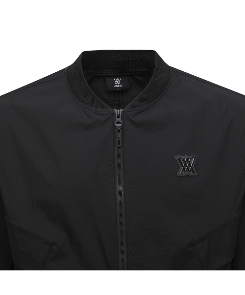 ANEW GOLF(アニューゴルフ)の「MEN SM BLACK FINISH JACKET_BK(ナイロンジャケット・メンズ・その他・XXX-LARGE/XX-LARGE/X-LARGE/LARGE/MEDIUM)」の5枚目の写真