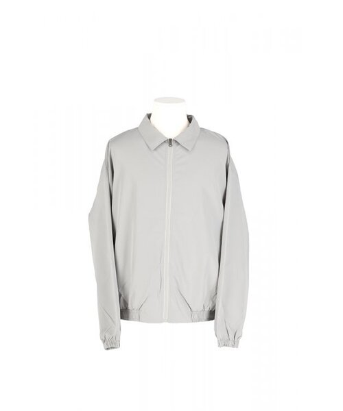 APOSTROPHE COMMA(アポストロフィコンマ)の「カラーブルゾンウインドブレーカージップアップジャケット(グレー)(ブルゾン・レディース・その他・MEDIUM/LARGE)」の1枚目の写真