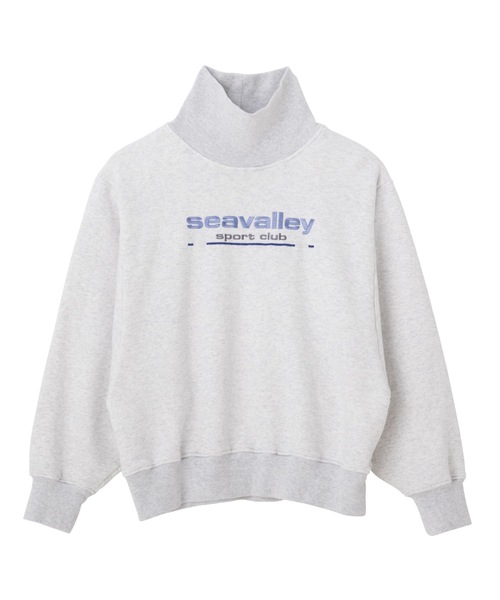SEA（シー）の「Seavalley Sprot club ハイネックスウェット（スウェット・レディース・ブラック/グレー・ONE SIZE）」の18枚目の写真