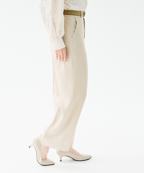 UNTITLED（アンタイトル）の「【イージーケア/接触冷感/UVカット】エアリー ワイドパンツ（その他パンツ・レディース・チャコールグレー/ネイビー/ナチュラル・04/03/02/50/48/46/44/42/01/00）」の10枚目の写真