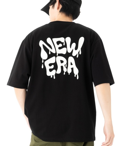 NEW ERA(ニューエラ)の「ニューエラ 半袖Tシャツ オーバーサイズ(Tシャツ/カットソー・メンズ・ホワイト/ブラック・XL/M/L/S/XXL)」の1枚目の写真