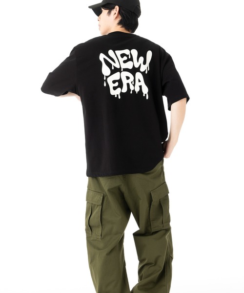 NEW ERA(ニューエラ)の「ニューエラ 半袖Tシャツ オーバーサイズ(Tシャツ/カットソー・メンズ・ホワイト/ブラック・XL/M/L/S/XXL)」の18枚目の写真