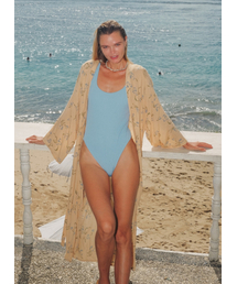 MATT AND MEL（マットアンドメル）の「[Maxi Robe] Genista - Cream（その他アウター・レディース）」