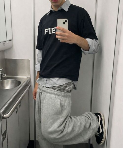 FIELDMANUAL（フィールドマニュアル）の「パイピングスウェットジョガーパンツレッド（スウェットパンツ・メンズ・その他・SMALL/MEDIUM）」の12枚目の写真