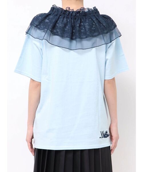 jouetie（ジュエティ）の「【アニメ『ジョジョの奇妙な冒険 ストーンオーシャン』×jouetie】オーバーTシャツ（Tシャツ/カットソー・レディース・ブルー/オフホワイト/ブラック・MEDIUM）」の21枚目の写真