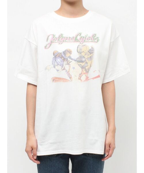 jouetie（ジュエティ）の「【アニメ『ジョジョの奇妙な冒険 ストーンオーシャン』×jouetie】オーバーTシャツ（Tシャツ/カットソー・レディース・ブルー/オフホワイト/ブラック・MEDIUM）」の16枚目の写真