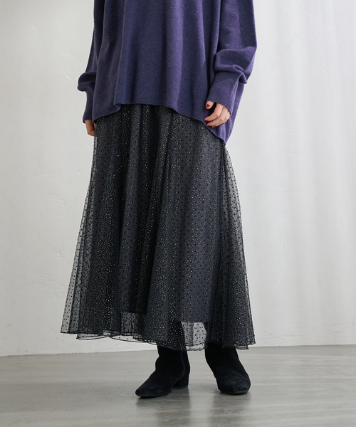 セール】ドットラメチュールスカート（スカート）｜IENA（イエナ）の