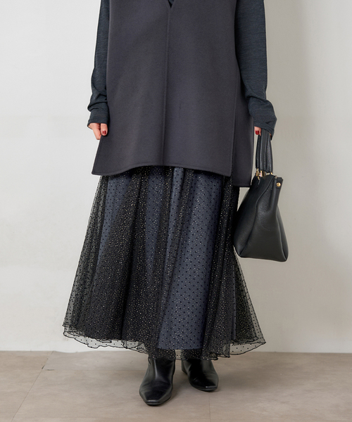 セール】ドットラメチュールスカート（スカート）｜IENA（イエナ）の