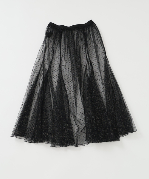 イエナ（IENA）/ドットラメチュールスカート セール】ドットラメチュールスカート（スカート）｜IENA（イエナ）の