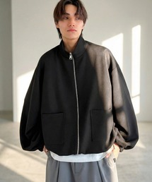 Classical Origin(�N���V�J���I���W��)�̃|�P�b�g�f�U�C��W�W�b�v�_���{�[���W���P�b�g / Pocket Design Double Zip Jacket(�u���]��)