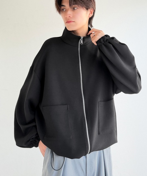 Classical Origin(クラシカルオリジン)の「ポケットデザインWジップダンボールジャケット / Pocket Design Double Zip Jacket(ブルゾン・メンズ・ブラック/チャコール・X-LARGE/MEDIUM/LARGE)」の3枚目の写真