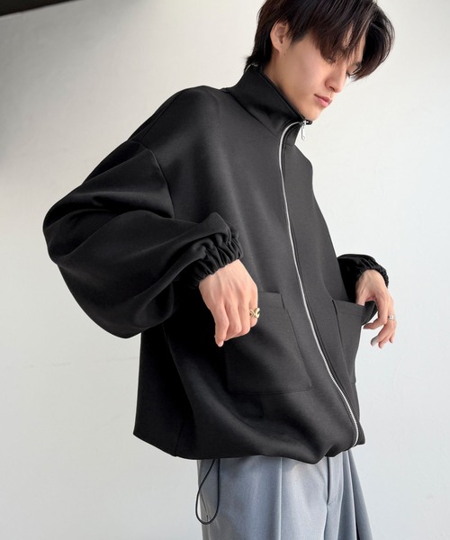Classical Origin(クラシカルオリジン)の「ポケットデザインWジップダンボールジャケット / Pocket Design Double Zip Jacket(ブルゾン・メンズ・ブラック/チャコール・X-LARGE/MEDIUM/LARGE)」の6枚目の写真