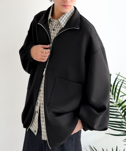 Classical Origin(クラシカルオリジン)の「ポケットデザインWジップダンボールジャケット / Pocket Design Double Zip Jacket(ブルゾン・メンズ・ブラック/チャコール・X-LARGE/MEDIUM/LARGE)」の11枚目の写真