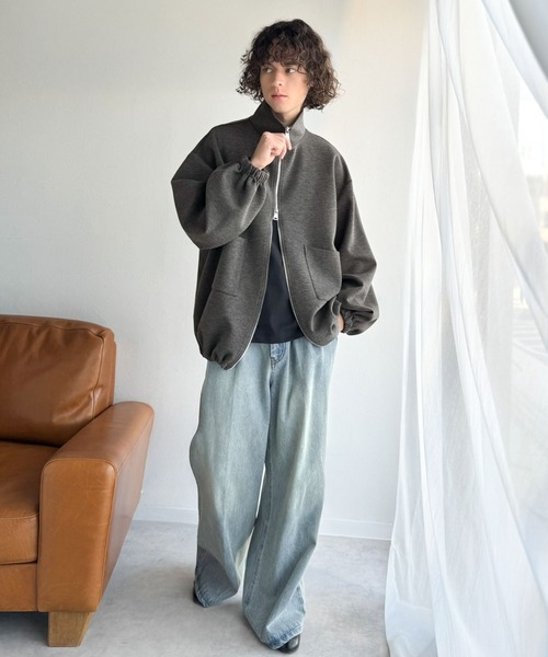 Classical Origin(クラシカルオリジン)の「ポケットデザインWジップダンボールジャケット / Pocket Design Double Zip Jacket(ブルゾン・メンズ・ブラック/チャコール・X-LARGE/MEDIUM/LARGE)」の22枚目の写真