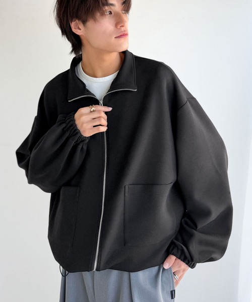 Classical Origin(クラシカルオリジン)の「ポケットデザインWジップダンボールジャケット / Pocket Design Double Zip Jacket(ブルゾン・メンズ・ブラック/チャコール・X-LARGE/MEDIUM/LARGE)」の4枚目の写真