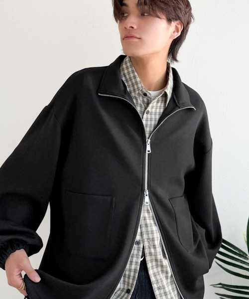 Classical Origin(クラシカルオリジン)の「ポケットデザインWジップダンボールジャケット / Pocket Design Double Zip Jacket(ブルゾン・メンズ・ブラック/チャコール・X-LARGE/MEDIUM/LARGE)」の13枚目の写真