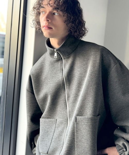Classical Origin(クラシカルオリジン)の「ポケットデザインWジップダンボールジャケット / Pocket Design Double Zip Jacket(ブルゾン・メンズ・ブラック/チャコール・X-LARGE/MEDIUM/LARGE)」の16枚目の写真