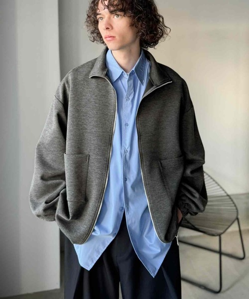 Classical Origin(クラシカルオリジン)の「ポケットデザインWジップダンボールジャケット / Pocket Design Double Zip Jacket(ブルゾン・メンズ・ブラック/チャコール・X-LARGE/MEDIUM/LARGE)」の18枚目の写真