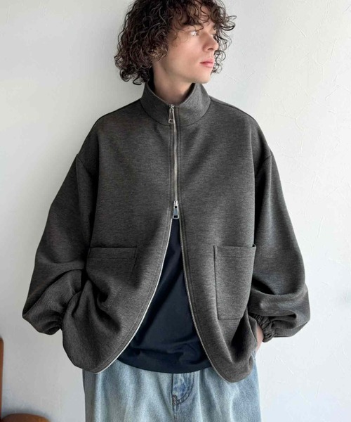 Classical Origin(クラシカルオリジン)の「ポケットデザインWジップダンボールジャケット / Pocket Design Double Zip Jacket(ブルゾン・メンズ・ブラック/チャコール・X-LARGE/MEDIUM/LARGE)」の21枚目の写真