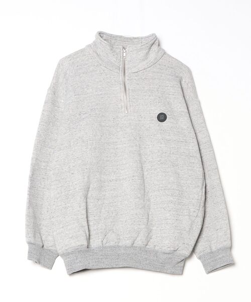 NNBF(エヌエヌビーエフ )の「NNBF HALF ZIP SWEAT(スウェット・メンズ・グレー・MEDIUM/LARGE)」の1枚目の写真