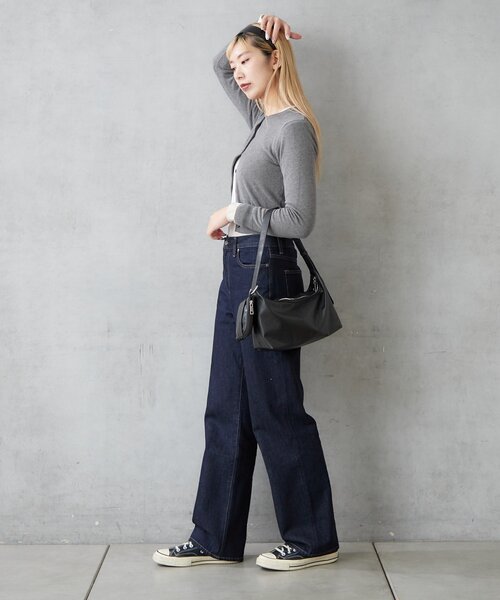 BIRTHDAY BAR(バースデイバー)の「フェイクレザーワンショルダーミニバッグ エコバッグ付き(ショルダーバッグ・レディース・ブラック/ブラウン/シルバー・0)」の22枚目の写真