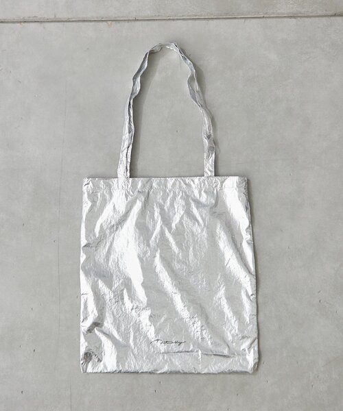 BIRTHDAY BAR(バースデイバー)の「フェイクレザーワンショルダーミニバッグ エコバッグ付き(ショルダーバッグ・レディース・ブラック/ブラウン/シルバー・0)」の9枚目の写真