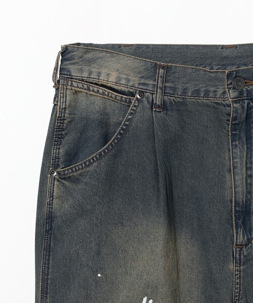 NULL（ヌル）の「【別注】NULL TOKYO / Painter Denim Pants（デニムパンツ・メンズ・ブラック系その他4/ブルー系その他2・X-LARGE/LARGE/MEDIUM/SMALL）」の8枚目の写真