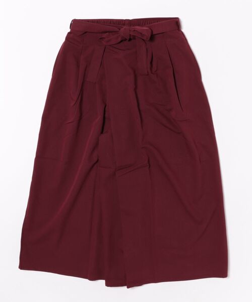 カヤ（カヤ）の「【カヤ】澄心（すみごころ）ワイドパンツ（その他パンツ・レディース・エンジ/キナリ/スミクロ/グリーン系その他・FREE）」の4枚目の写真