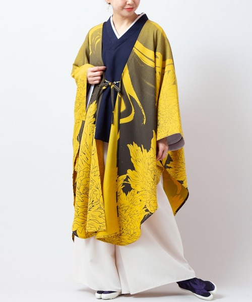 カヤ（カヤ）の「【カヤ】澄心（すみごころ）ワイドパンツ（その他パンツ・レディース・エンジ/キナリ/スミクロ/グリーン系その他・FREE）」の13枚目の写真