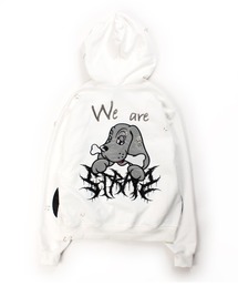 GALFY｜ガルフィーのパーカー（ホワイト/白色系・ワンポイント）通販