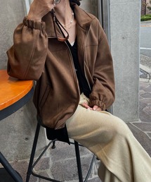 ブルゾン（ブラウン/茶色系・スエード）ファッション通販 - ZOZOTOWN