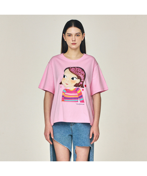 YOUK SHIM WON(ユクシムウォン)の「スパークリングTシャツ F リア(Tシャツ/カットソー・レディース・その他・FREE)」の5枚目の写真