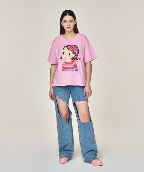 YOUK SHIM WON(ユクシムウォン)の「スパークリングTシャツ F リア(Tシャツ/カットソー・レディース・その他・FREE)」の7枚目の写真